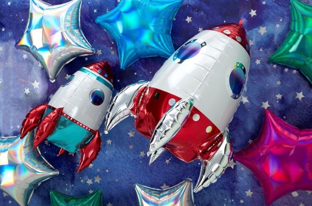 Kosmonaut balónek 76 cm x 50 cm 